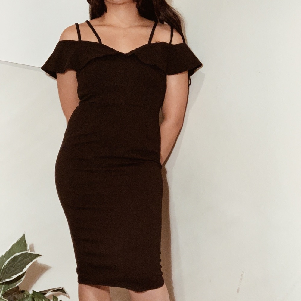 Derek Heart off the shoulder dress